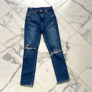 PAIGE Denim-- Size 27-n with distressed knees